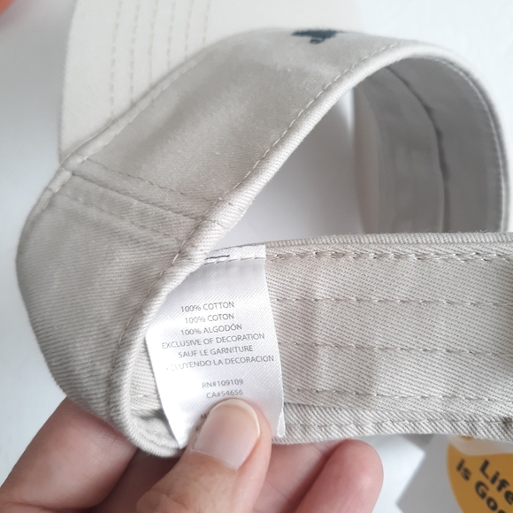 Life is good Hat Visor Lot Set of 2 - Picture 4 of 7